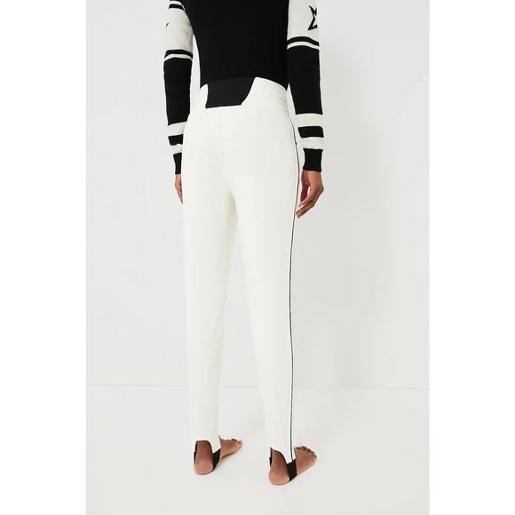 NWT Perfect Moment Women Snow Aurora Skinny Stirrup Race Pant Sz L White #1J505 - Picture 3 of 16